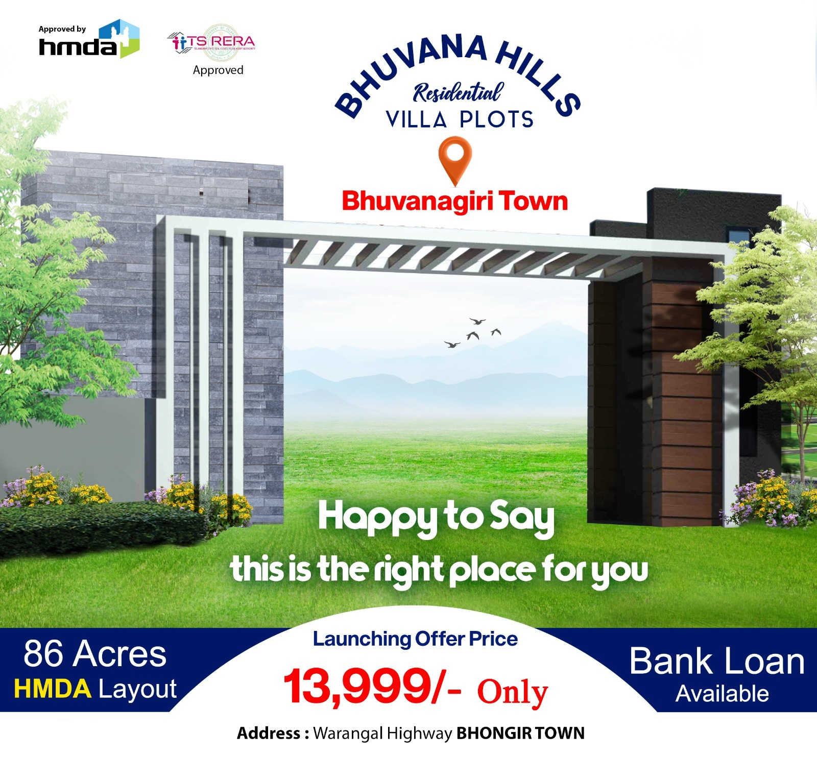 BHUVANA HILLS Mega Gated Community Venture